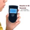 Professional Breathalyzer Alcohol Tester Digital Display High Accuracy Semiconductor Sensor Breath Tester Police Grade & Fast Result Alcohol Tester