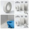 142 Self-Adhesive Fiberglass Drywall Mesh Tape, White, for Wall Joints, Crack Repair and Reinforcement, Tear-Resistant - 30M x 6 Inch