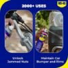 WD-40 Multipurpose Spray, Lubricant, Rust Remover, Cleans Bike Chains, Squeak Noise, Stain Remover, Cleaning Agent, 170g |