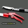 1.5m Snake Catcher Tongs Extendable Reptile Grabber Zigzag Wide Jaw Toolset |