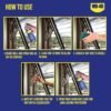 WD-40 Multipurpose Spray, Lubricant, Rust Remover, Cleans Bike Chains, Squeak Noise, Stain Remover, Cleaning Agent, 170g |