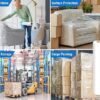18 Inch (450 mm) | 500 Meter Length | 4.50 KG | Multipurpose Packing Material Roll | Durable Packaging Sheet for Courier, Shipping & Wrapping Pack of 1 Wrap Roll