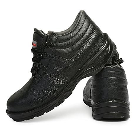 164 HILLSON Mens Rockland Safety Shoes, Black |