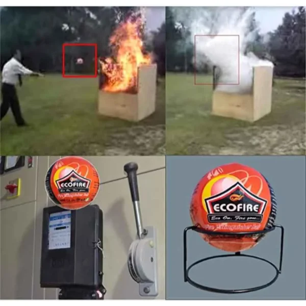 17 Eco Fire 150mm Fire Extinguisher Ball with Stand |