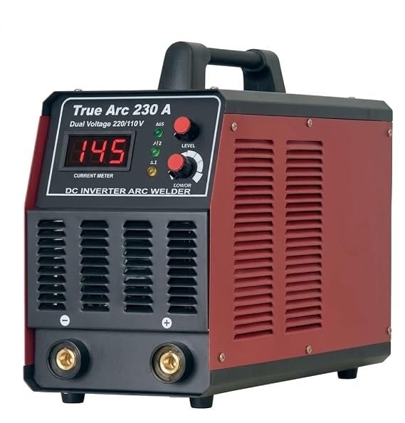 Premier True Arc 230A DC Inverter Arc Welder, Dual Voltage 110/220V, Portable with Digital Current Display