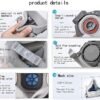 Bayleef Half Face Chemical Facepiece Reusable Half Face Respirator Anti Industrial Construction Dust Gas Mask
