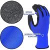 Nylon Knitted Latex Rubber Coated Safety Hand Protection Working Gloves For Anti Cut Heat & Fire Resistant Industrial Gloves For Men And Women |