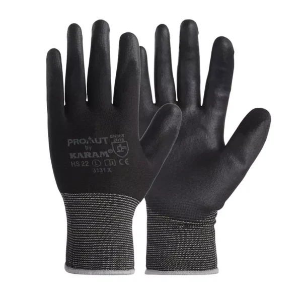 KARAM Black Liner with Black PU Coating, HS22 |
