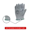 KARAM HPPE / Glass Liner with Polyurethane Coating Safety Gloves TDM-Level B, HS45 |