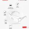 KARAM FT141 Frontier Eye Protection, Clear |