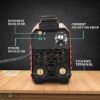Premier True Arc ATOM Mini Compact Professional Welding Technology Welding Inverter Machine. AC220V+15%1PH (Welding Machine & accesories)