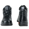 Tiger Leopard S1 EN Certified High Ankle Safety Shoes | Steel Toe PU Sole I Anti-Slip Industrial Work Boot