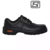 Mallcom Tiger Steel Toe Safety Shoes Low Ankle PU Black Size UK 9, Lorex S1BG
