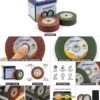 Zordar 4 Inch Cutting Wheel for Metal and Stainless Steel, Pack of 50