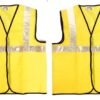 High Visibility Reflector Safety Jacket Yellow for Workers, Police and Other Services Lightweight Reflective Workwear Jacket (Pack of 2)