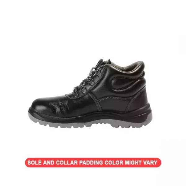 Allen Cooper AC 1008 Antistatic Steel Toe Black & Grey Work Safety Shoes