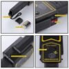 NATOTINORCH Handheld Metal Detector Wand,High-Sensitivity Security Detector Wand, for Security Inspection, Detection of Various Electronic Products, Metal Products, Weapons, Knives Scanner