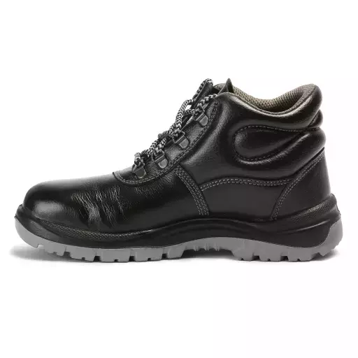 52 Allen Cooper AC 1008 Antistatic Steel Toe Black & Grey Work Safety Shoes