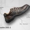 53 Woodland Men Leather Safety Shoes |