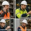 SAFEDOT Safety Helmet for Construction & Industrial Use, Hard Hat with Adjustable Ratchet Fit (1)