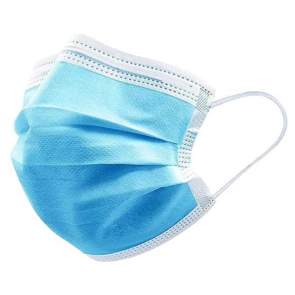 56 Disposable Surgical 3PLY Face Mask with Earloops Pack Of 50)