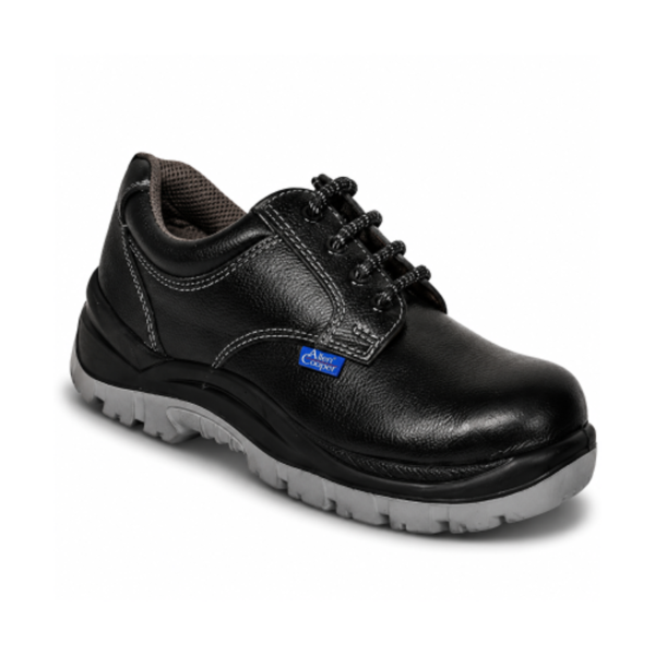 Allen Cooper AC 1102 Antistatic Steel Toe Black & Grey Work Safety Shoes