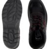 59 Karam FS21 Black Leather Safety Shoes for Men | Double Density with Fiber Toe | Antistatic, Antislip, Oil & Heat Resistant |