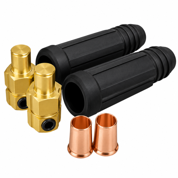 35-50 MM SQ 300 AMP MALE CABLE JOINT QUICK CONNETOR FOR ARC MIG TIG WELDING MACHINES | (pack of 2)
