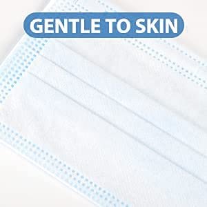 61 Disposable Surgical 3PLY Face Mask with Earloops Pack Of 50)