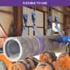 Polyester Webbing Sling (Pack of 1) | Purple Lifting Belt for Material Handling Warehouses Logistics & Crane Lifting (1 Ton 2 Mtr)
