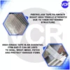 Glass Fiber Tape - 50 Meters in Length - 144mm / 6" Width