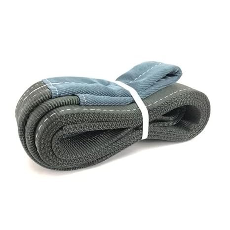 Polyester Webbing Sling (Pack of 1) | Grey Lifting Belt for Material Handling Warehouses Logistics & Crane Lifting (4 Ton 8 Mtr)