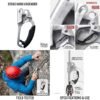 72 Climbing Rope Ascender Tool for 8mm-13mm Rope Rappelling Rock Climbing Green Right Hand Outdoor Sports | Climbing & Caving | Carabiners & Hardware