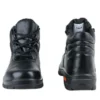 Tiger Leopard S1 BG High Ankle Steel Toe Black Work Safety Shoes |