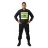 Hi-Ranger Reflective Jacket for Men & Women | Print Security Guard Design | Radium | Multipurpose - Traffic Control, Sports, Construction