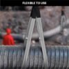 Polyester Webbing Sling (Pack of 1) | Grey Lifting Belt for Material Handling Warehouses Logistics & Crane Lifting (4 Ton 8 Mtr)
