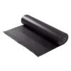 Electrical Insulation Rubber Mat 33KV – Anti Skid Shock Proof ISI Certified Safety Mat, 3mm Thickness, Black, 1 x 1 Meter