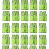 Reflective Jacket Men | High Visibility Green Safety Jacket for Construction & Industrial Work (Pack of 25)