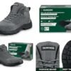 Parkside Men's S1 Safety Shoes with Steel Toe Cap, Grey |