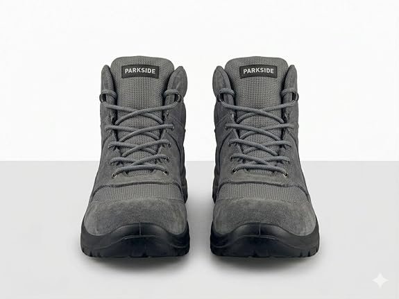 Parkside Men's S1 Safety Shoes with Steel Toe Cap, Grey |