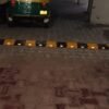 89 Speed Breaker 50 MM Height Easy To Install with Our Manual Speed Breaker Ideal choice for Road Safety- 12 Pieces (6 pcs Black and 6 pcs Yellow) Pack Of 3 Meter