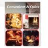 Fire Blanket (2m x 2m) for Home, Kitchen & Car | Emergency Fire Safety Blanket for Cooking & Electrical Fires | Reusable Fire Retardant Fiberglass Sheet for Industry, School, Office & Outdoor Use