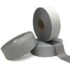 91 Silver Reflective Fabric, Traffic Warning Tape, Reflective Fashion Wear Cloth, Glass Bead Reflective Material (Non Adhesive)