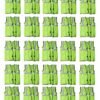Reflective Jacket Men | High Visibility Green Safety Jacket for Construction & Industrial Work (Pack of 25)