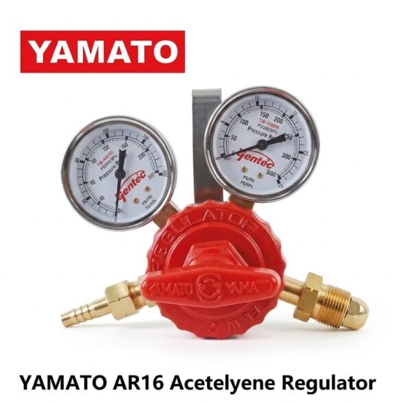 97 YAMATO Dual Gauge Acetylene Pressure Regulator AR-16