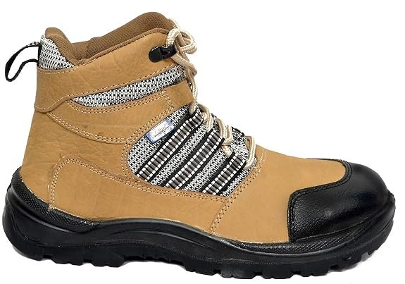 Allen Cooper AC 9006 Nubuck Leather Safety Shoe, 200 Joules Steel Toe Cap 8 |