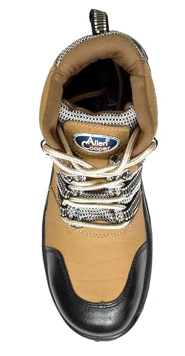 Allen Cooper AC 9006 Nubuck Leather Safety Shoe, 200 Joules Steel Toe Cap 8 |