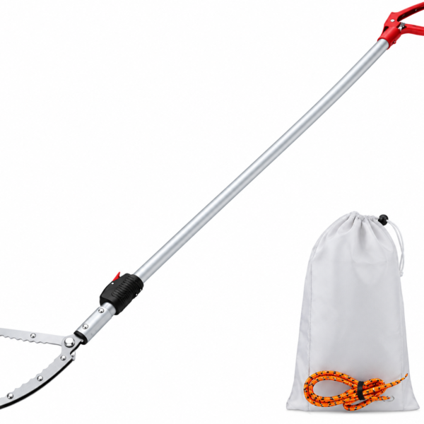 1.5m Snake Catcher Tongs Extendable Reptile Grabber Zigzag Wide Jaw Toolset |