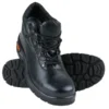 Tiger Leopard S1 EN Certified High Ankle Safety Shoes | Steel Toe PU Sole I Anti-Slip Industrial Work Boot