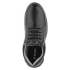 10 Fuel Leon R Grain Leather Steel Toe Black Safety Shoes with Rubber Sole |